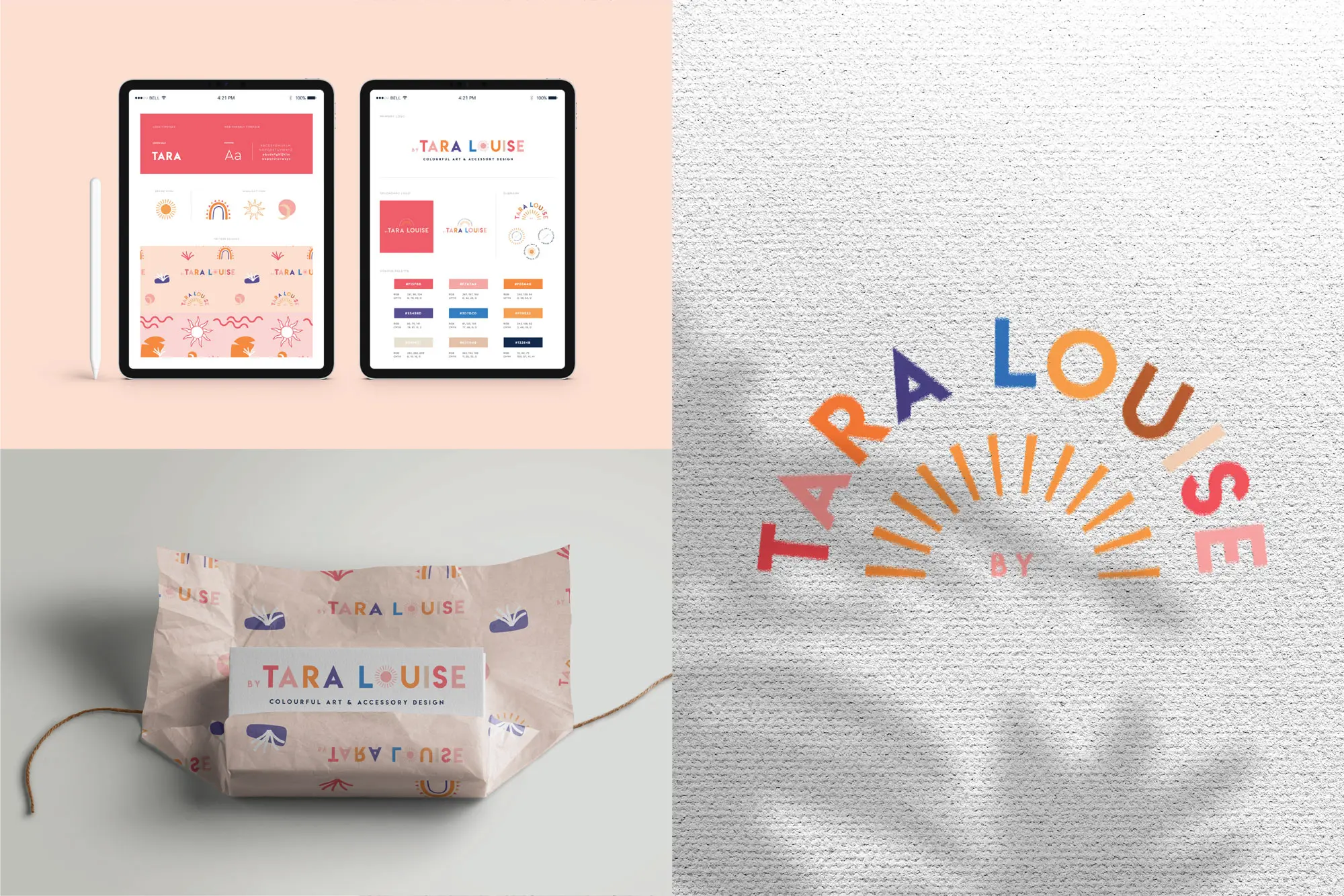 branding design style guide colour palette and typography