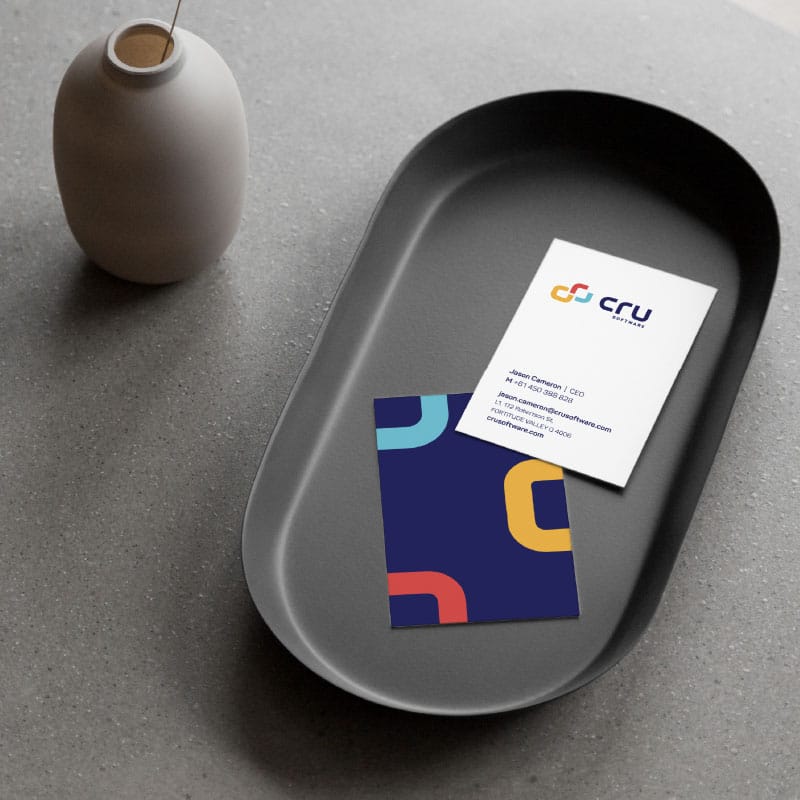 CRU Software Brand Identity Design