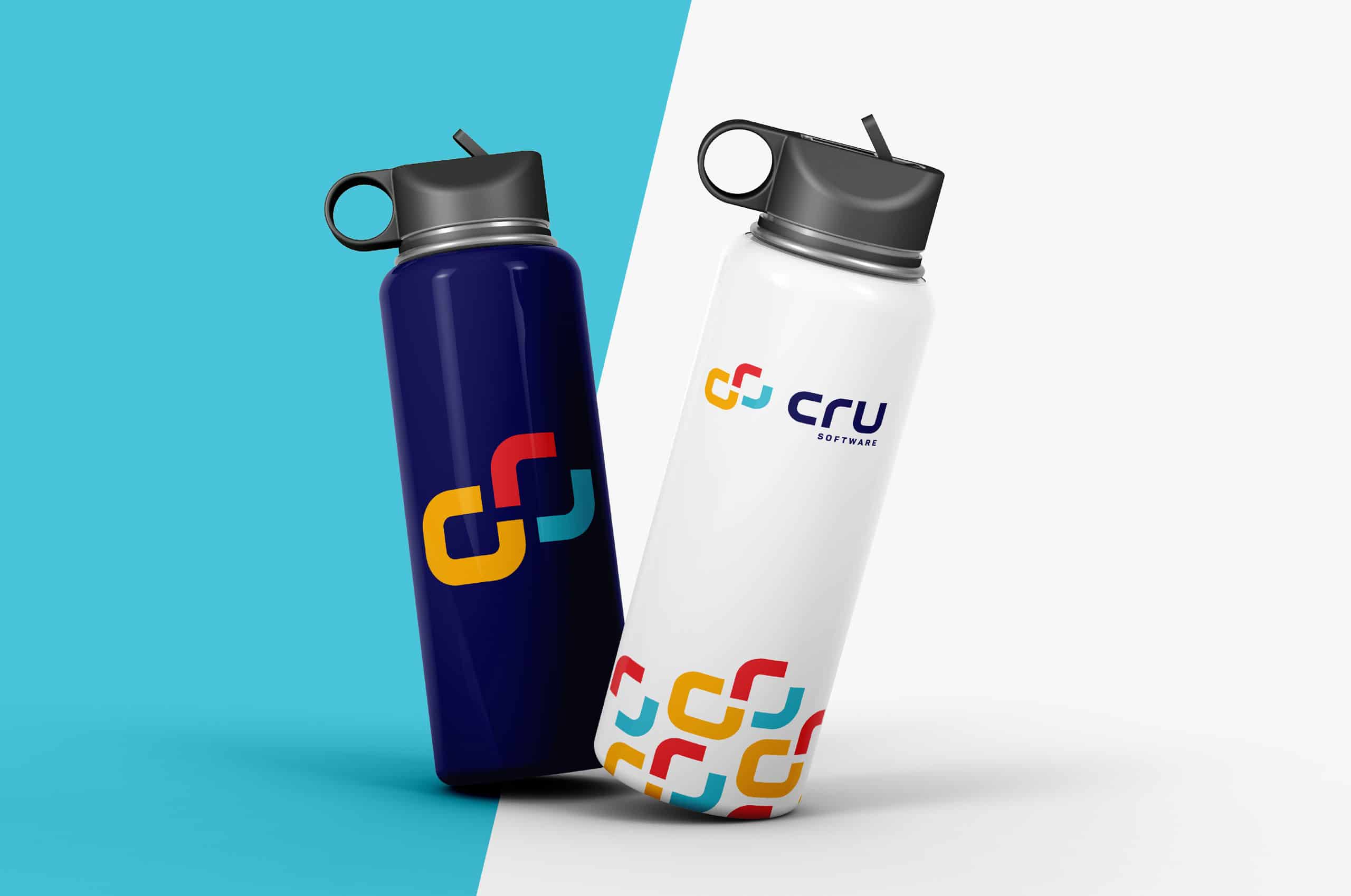 CRU Software Brand Identity Project Pattern Design