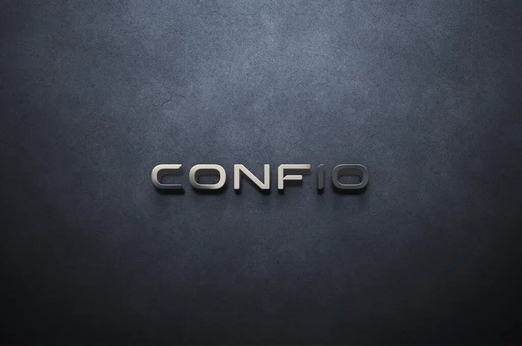 Confio Insurance Premium high end brand identity logo