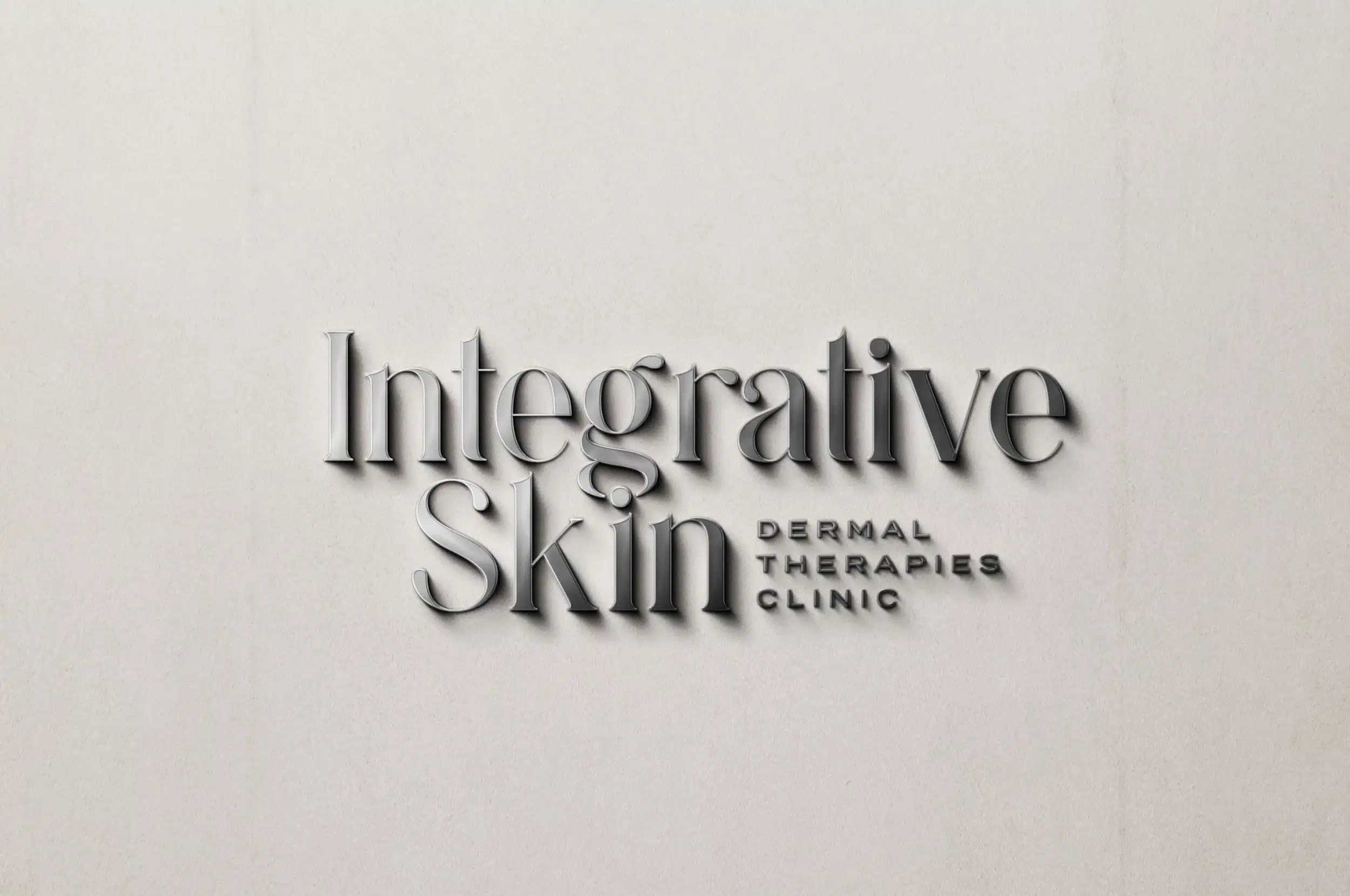elegant and timeless skincare clinic brand identity