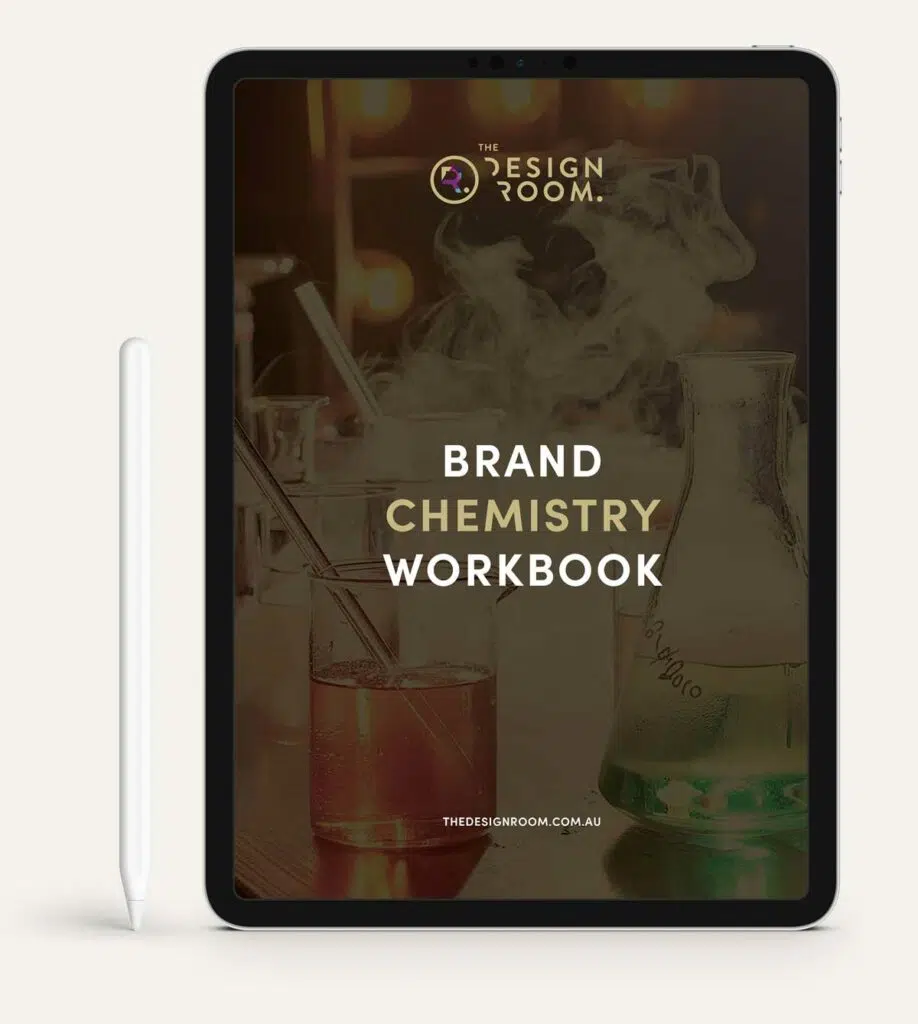 brand chemistry workbook the design room